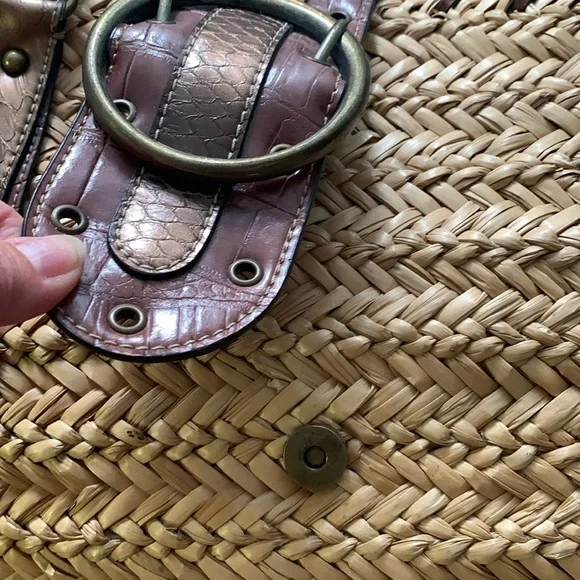 Nine West Tan and Brown Tote Bag - Picture 4 of 11